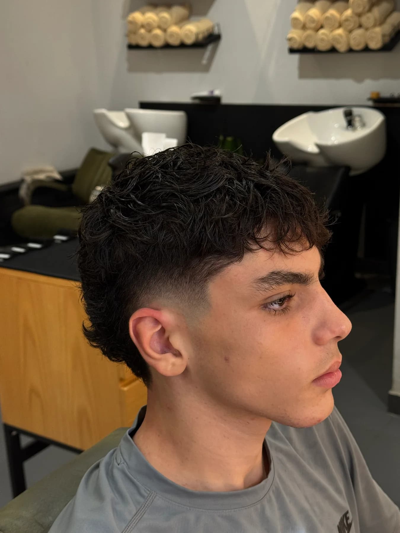 A haircut by Farouk Rached